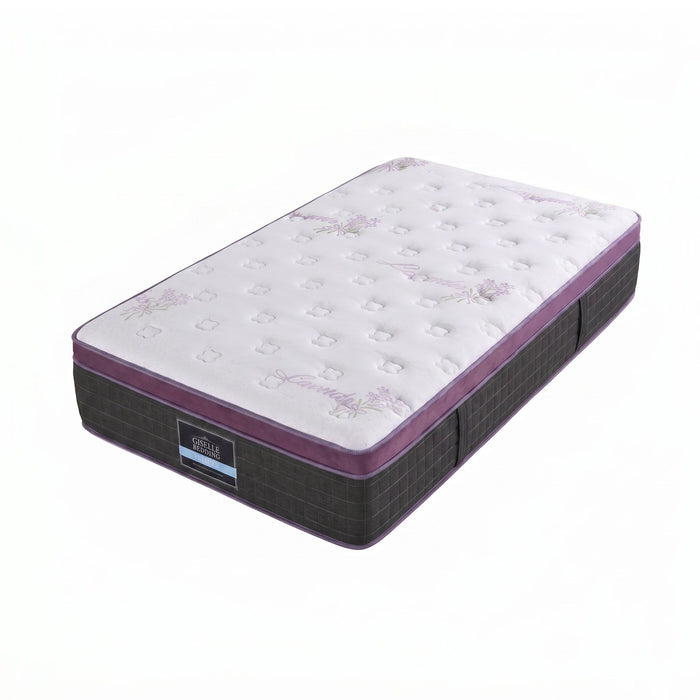Giselle Single Euro Top Mattress Firm Pocket Spring Edge Support