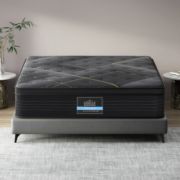 35cm Giselle Mattress Double Bed Bamboo Pocket Firm Foam