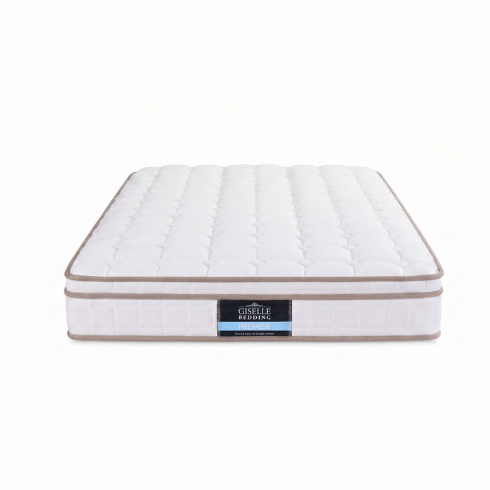 Giselle 20cm Firm Single Mattress Pocket Spring for Bedroom or Guest Room