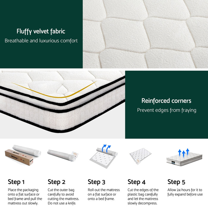 22cm Giselle Mattress Single Size