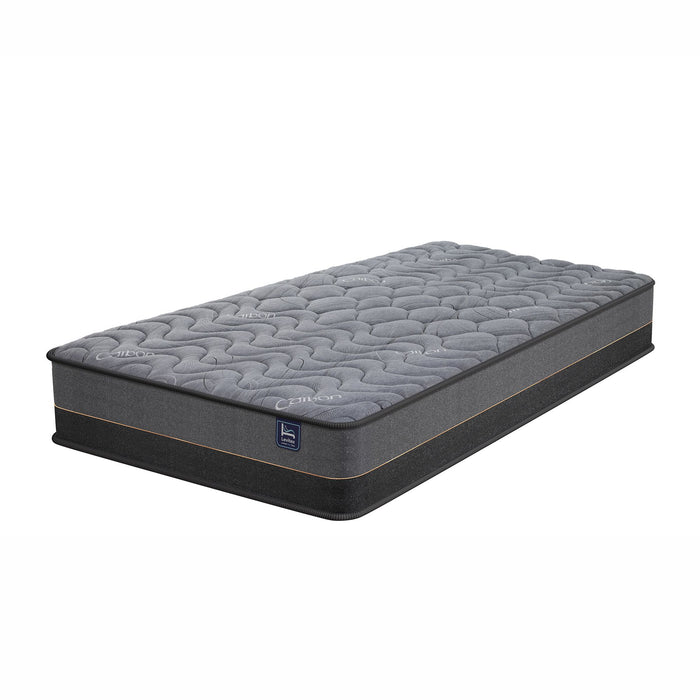 Levitex King Single Mattress 25 cm Hybrid Pocket Spring with 4cm Egg Crate Foam for Deep Sleep Bamboo Charcoal Fabric