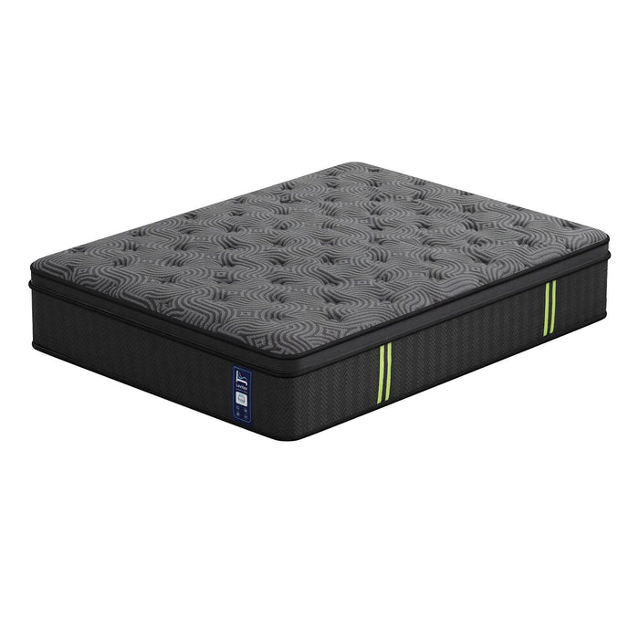 Levitex 34 cm Pocket Spring Mattress with Reinforced Edge Support & 5-Zone Pressure Relief Breathable Gel Memory Foam Hybrid Mattress for Back Pain Queen