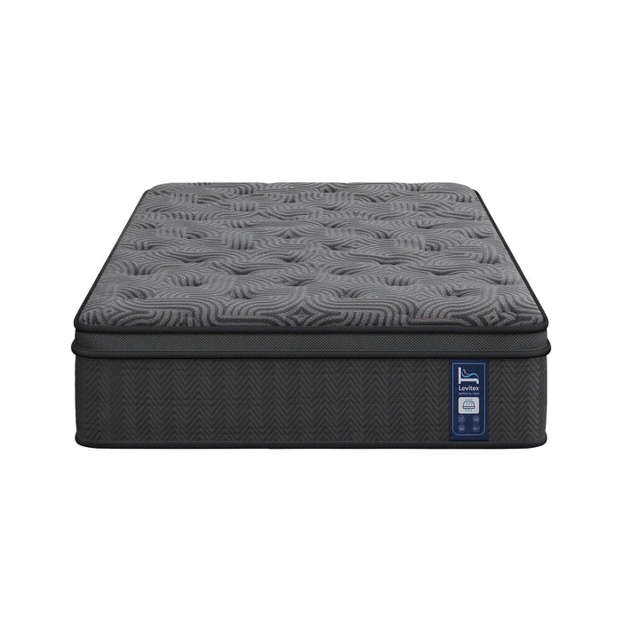 Levitex 34 cm Pocket Spring Mattress with Reinforced Edge Support & 5-Zone Pressure Relief Breathable Gel Memory Foam Hybrid Mattress for Back Pain Single