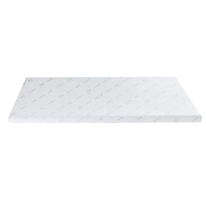Giselle 8cm Memory Foam Mattress Topper Gel Egg Crate Foam Bamboo King