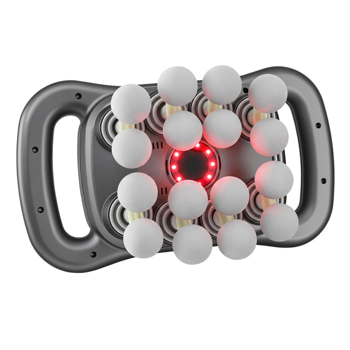 Everfit Deep Tissue Massager 16 Heads with 20 Intensities Deep Percussion Massage Gun Rechargeable