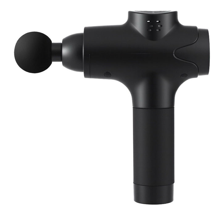 Everfit Massage Gun 30 Speed 8 Heads Vibration Muscle Massager Chargeable Black