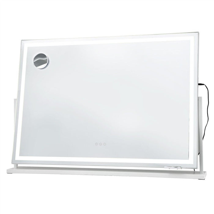 Embellir 100x70cm Makeup Mirror 360 degree Rotatable Vanity Mirror 10x magnifing