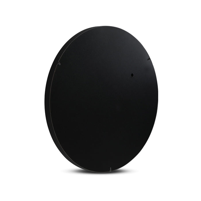 Embellir 2 Wall Mirror Makeup 60cm Home Decor Framed Mirrors Bathroom Round Black