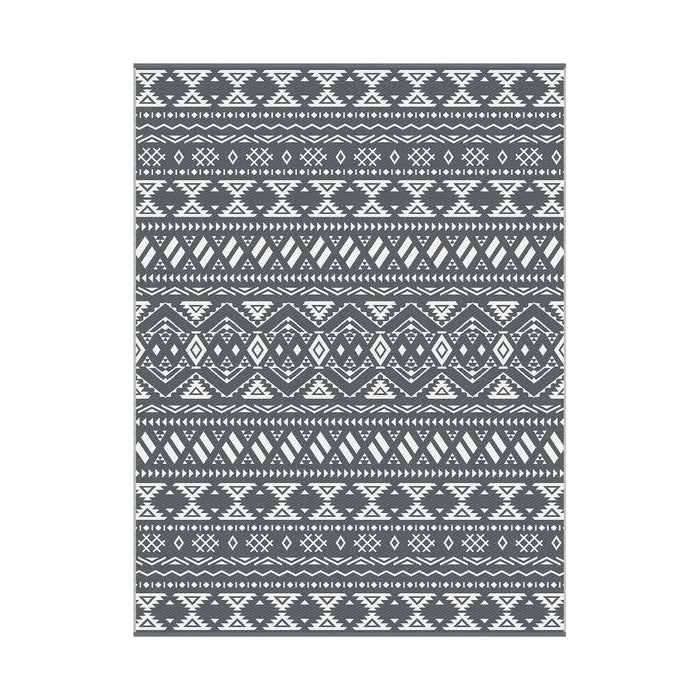 Gardeon Outdoor Rugs 274x366cm Large Carpet Reversible Area Mat PP Dual-Sided Patio Rug Bohemian