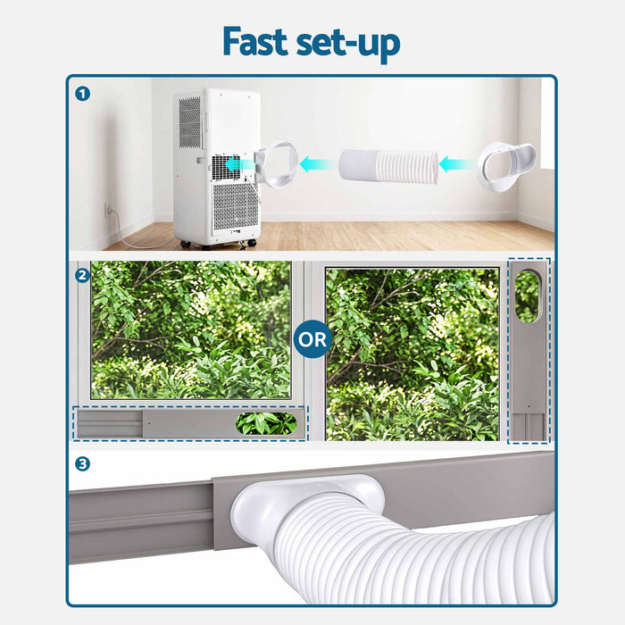 Devanti Portable Air Conditioner 5000 BTU 3-in-1 with Remote Control