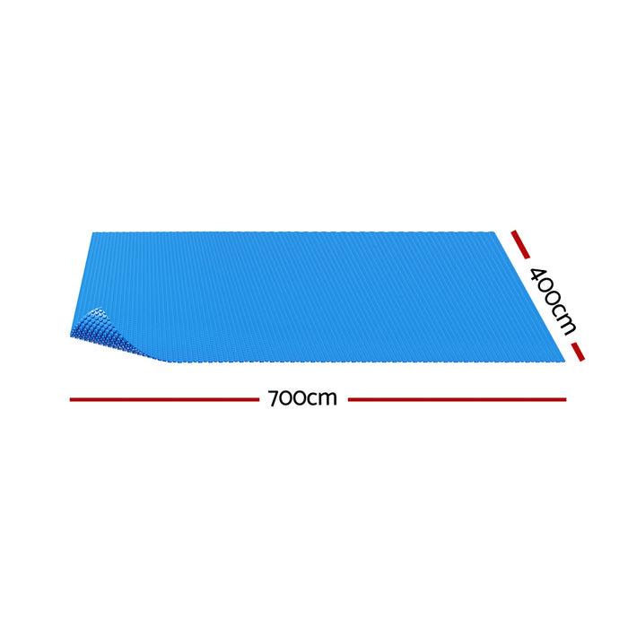 Aqua Buddy Pool Cover 600 Micron 7x4m Swimming Pool Solar Blanket Blue