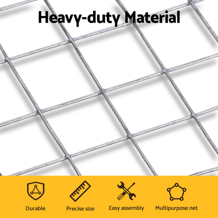 i.Pet Poultry Chicken Fence Pet Netting Wire Mesh Roll Duck Goose Coop 40Mx0.91M