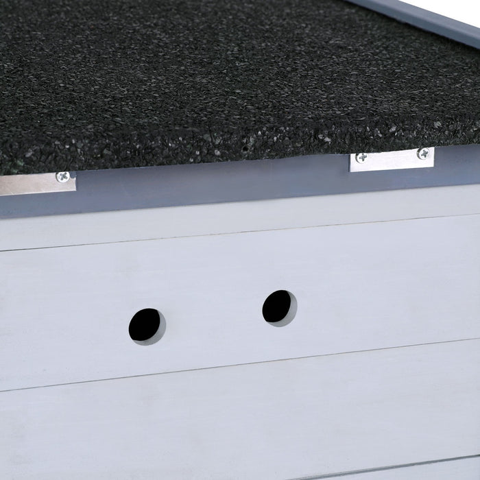 i.Pet Outdoor Cat House Rabbit Hutch Wooden Shelter Condo Small Enclosure Indoor Cat House Outdoor