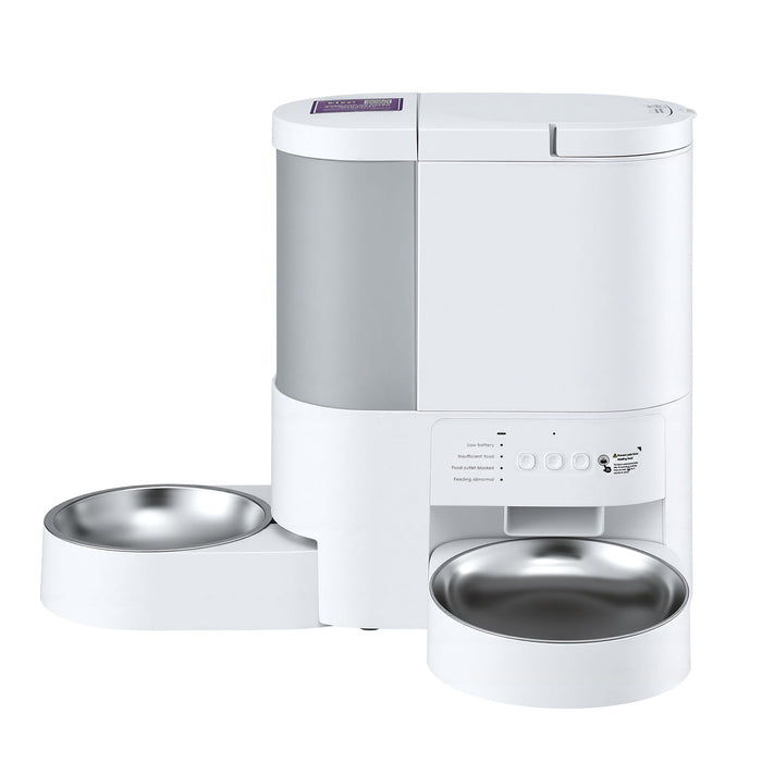 i.Pet Automatic Pet Feeder Water Dispenser 2-in-1 Smart WiFi Dog Cat Food 4L
