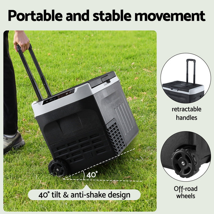 Glacio Portable Fridge 30L Bar Fridges Camping Freezer 12V/24V/240V