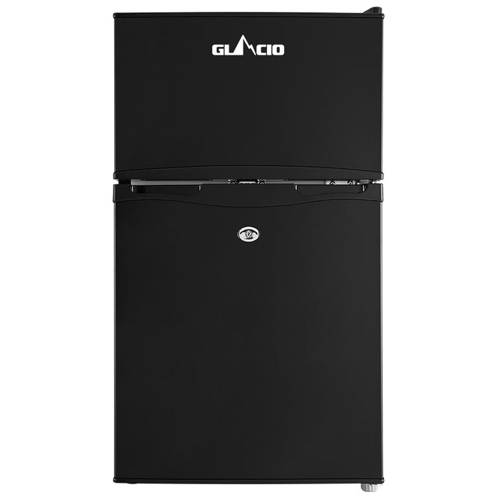 Glacio 90L Portable Fridge Freezer Bar Upright 12V/24V/240V Camping Caravan