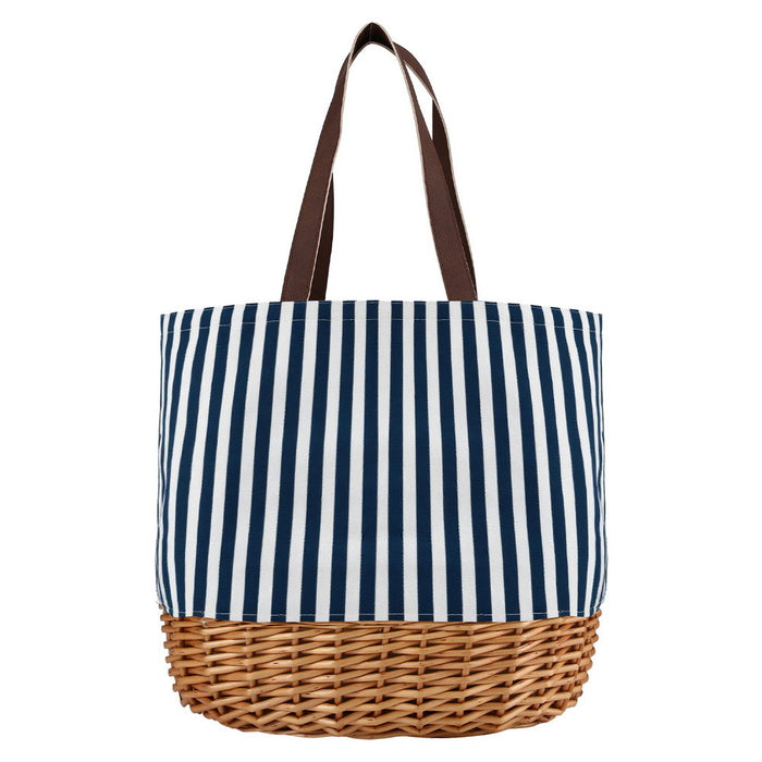Alfresco 4 Person Picnic Basket Bag Set Wooden Blanket Cooler Outdoor Insulated