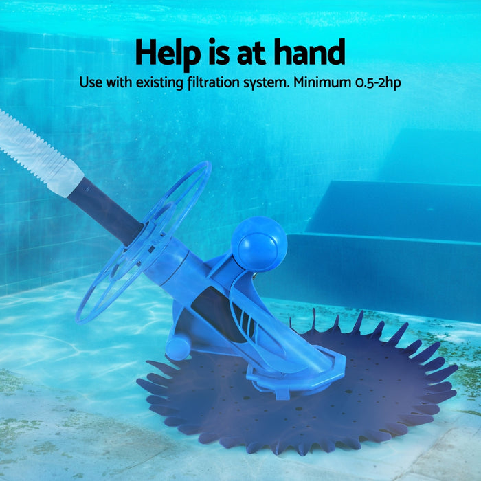 Aqua Buddy Pool Cleaner Automatic Vacuum Swimming Pool Floor Climb Wall 10M