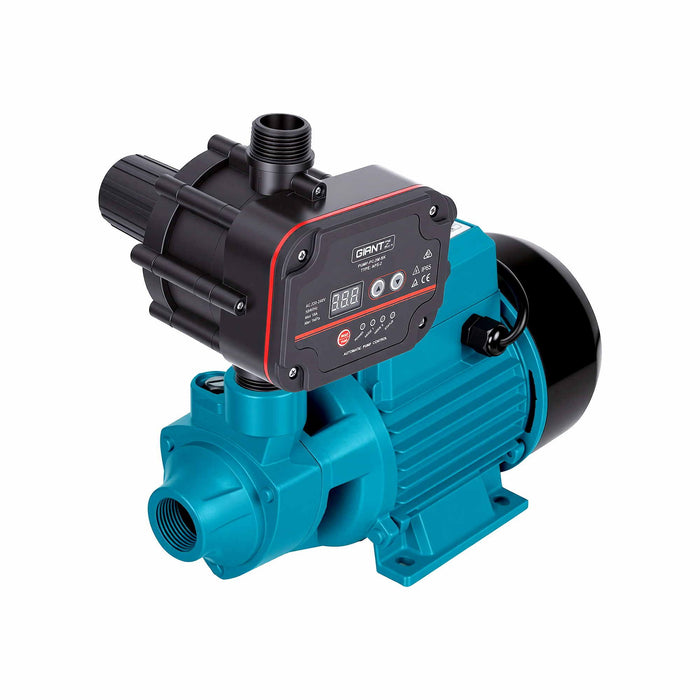 Giantz Peripheral Water Pump Auto Controller Cast Iron Garden Irrigation 1HP