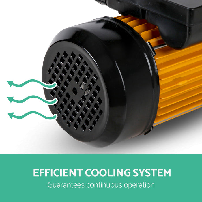 Giantz Garden Water Pump High Pressure 2000W 4-Stage Tank Irrigation Black