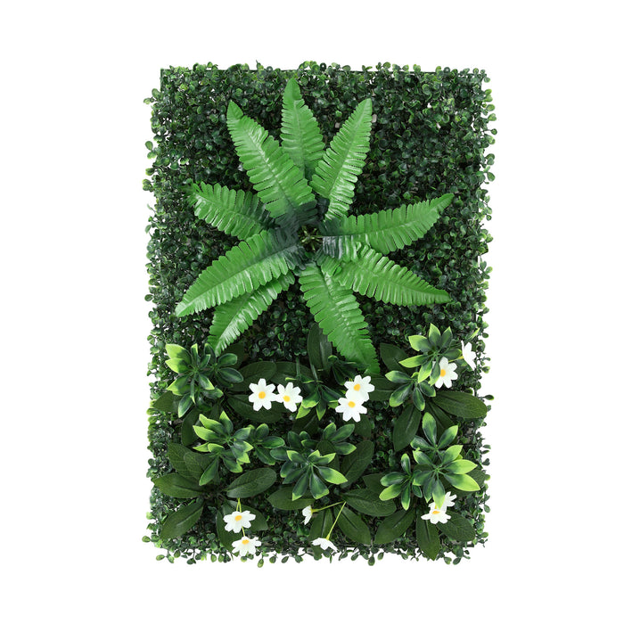 Gardeon 4PCS Artificial Plant Wall Panels 40X60CM Boxwood Panel Leaf Backdrop Backyard Green Decor