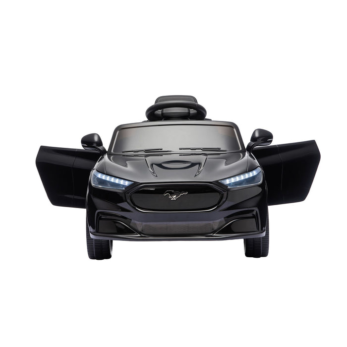 Kids Ride On Car 12V Licensed Ford Electric Toy with Remote Control Horn Music 97x61cm Black