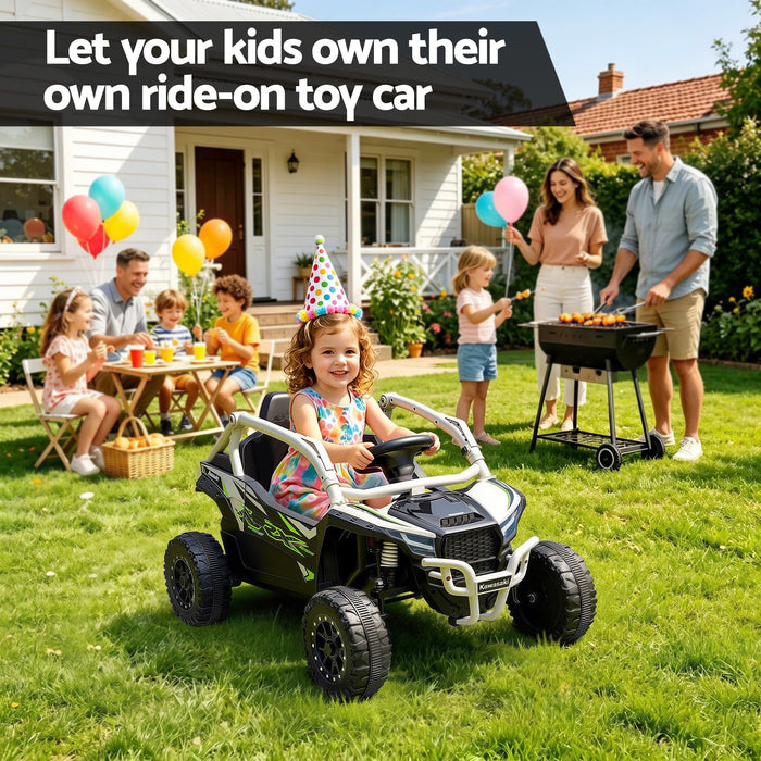 Kids Ride On Car Off-Road Licensed KRX1000 Electric Toy with Remote Control Music