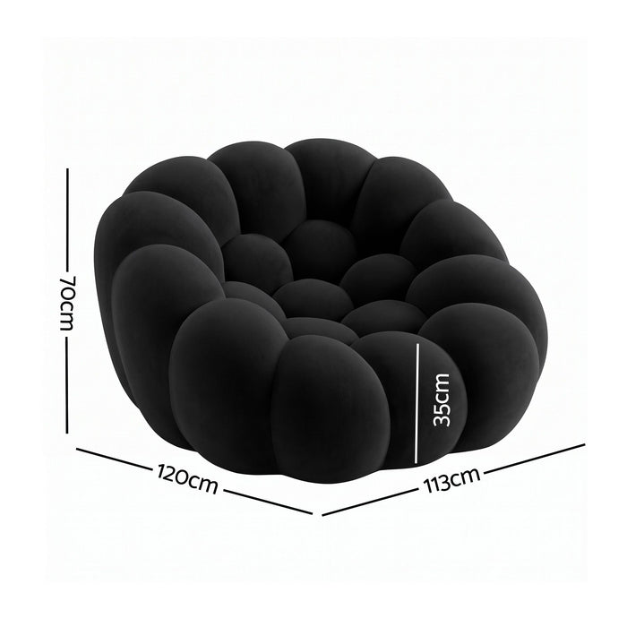 Artiss Bubble Floor Sofa Lazy Couch Single Lounge Chair Reading Accent Chairs