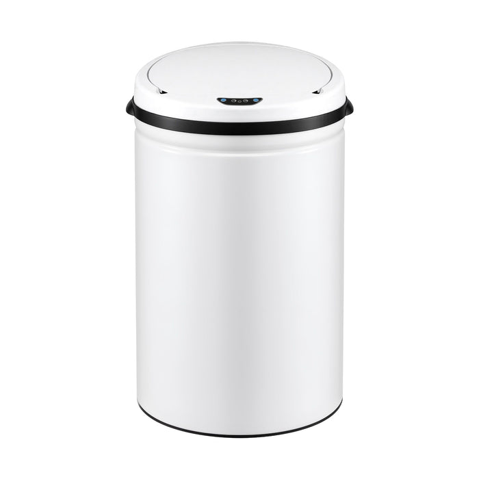 Devanti 30L Sensor Bin Automatic Touchless Trash Can Garbage Rubbish White