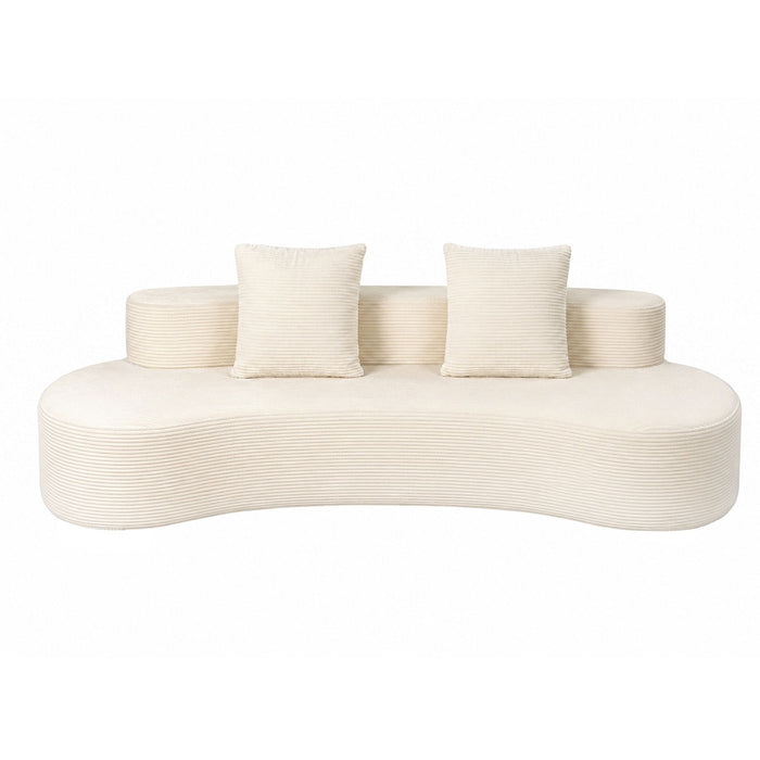 Artiss 228cm Modular Sofa Bed Sectional Boneless Couches for Living Room No Assembly Required