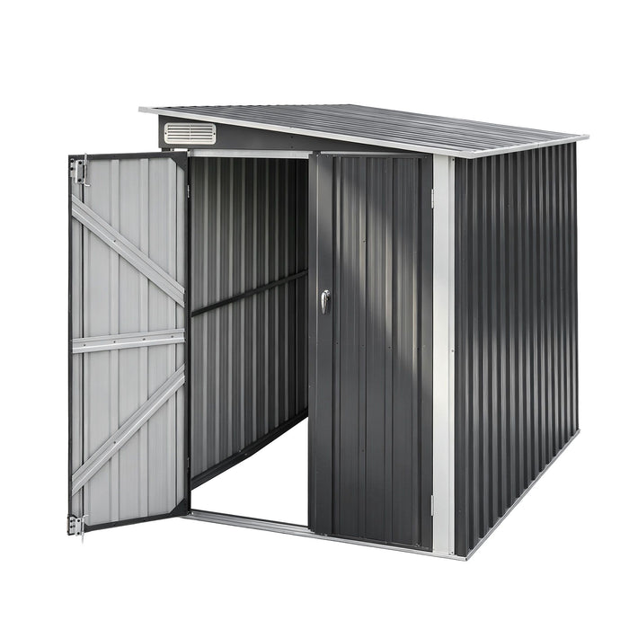 Giantz Garden Shed 118x238cm Lean To Bike Shelter Backyard Outdoor Storage