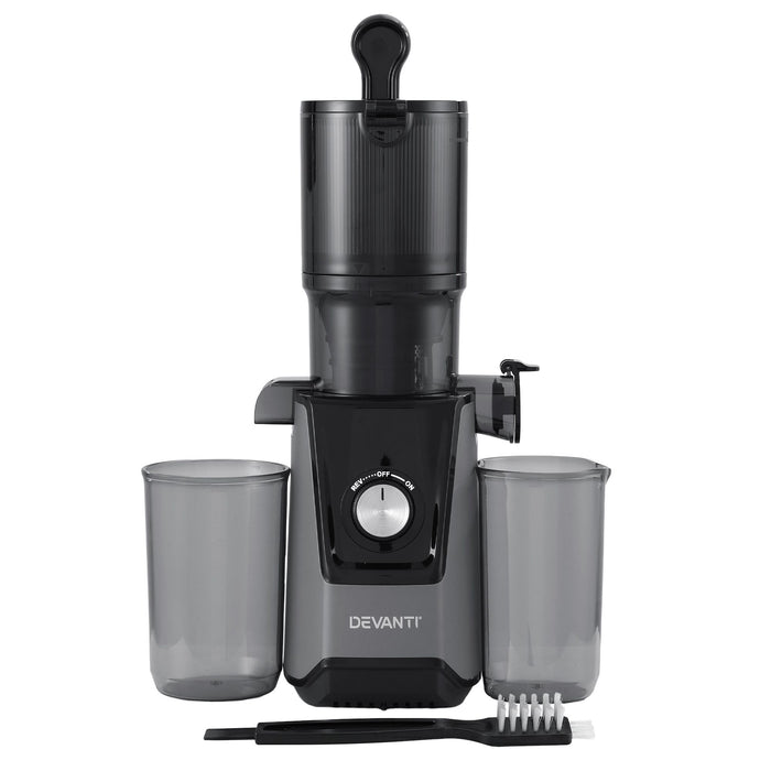 DEVANTI Slow Juicer Cold Press 200W for Fruit Vegetable Juice
