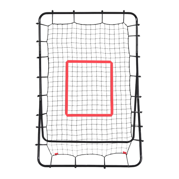 Everfit Baseball Rebounder Net Pitching Practice Target Screen 143cm