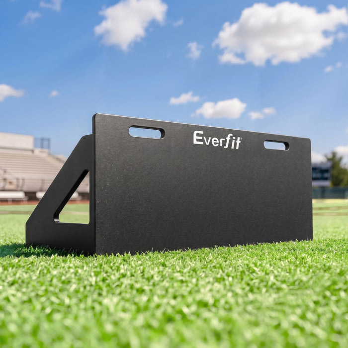 Everfit Soccer Rebounder Board 80cm x 30cm Football Rebound Wall with 2 Angles