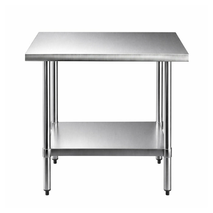 Cefito 914x762mm Stainless Steel Kitchen Bench 430