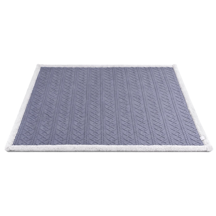 Giselle 152x203cm Throw Blanket Double-Sided Fleece Lightweight For Sofa Couch Bed Queen
