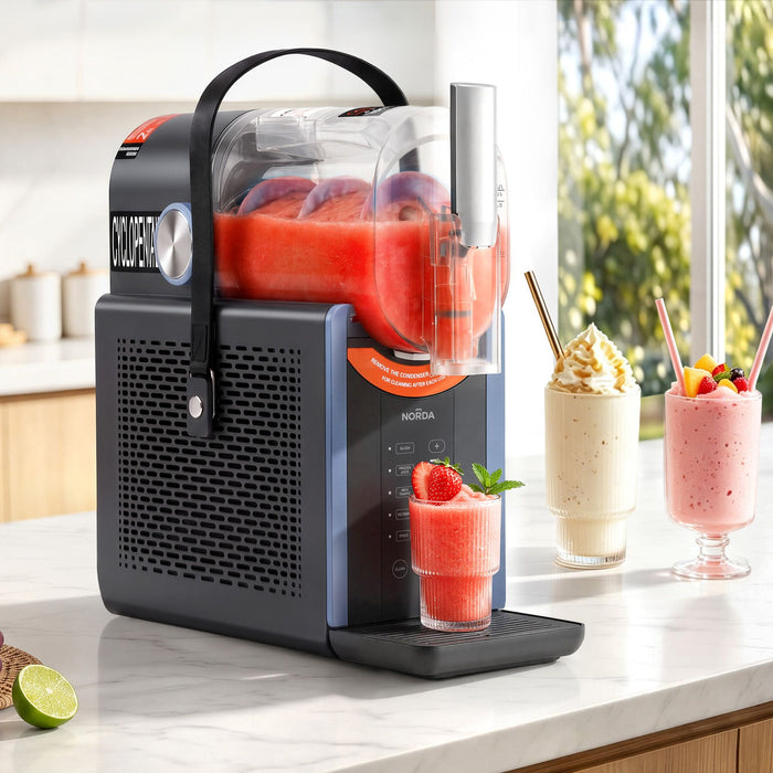 NORDA 2L Slushie Machine Frozen Drink Maker Ice Cream Maker Countertop