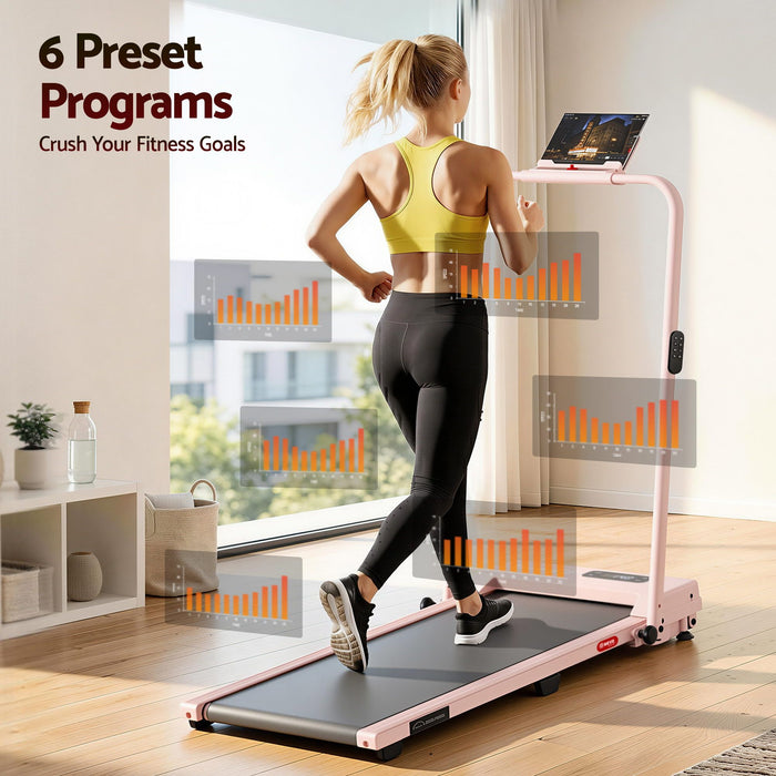 Everfit 3 in 1 Walking Pad Treadmill 12% Incline Under Desk Treadmills for Home Gym With 38cm Wide Belt APP Control
