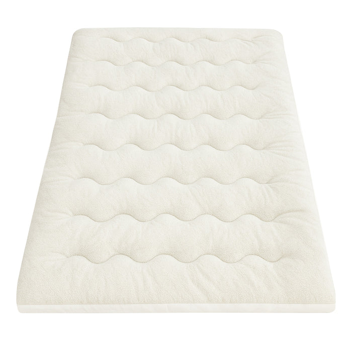 Giselle 5cm Mattress Topper Pillowtop toppers Double-Sided King Single