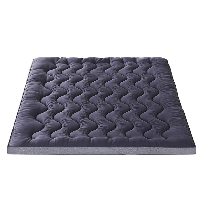 Giselle 5cm Mattress Topper Pillowtop toppers Bamboo Charcoal King