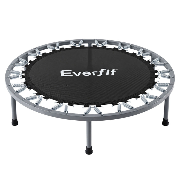 Everfit 40-Inch Fitness Trampoline Rebounder Mini Round Trampoline Home Workouts