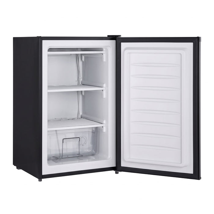 Devanti 81L Upright Freezer Fridge Black