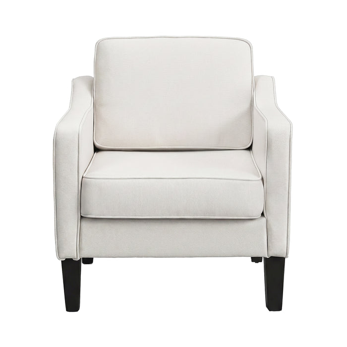 Artiss Armchair Lounge Accent Chair Linen Fabric Beige