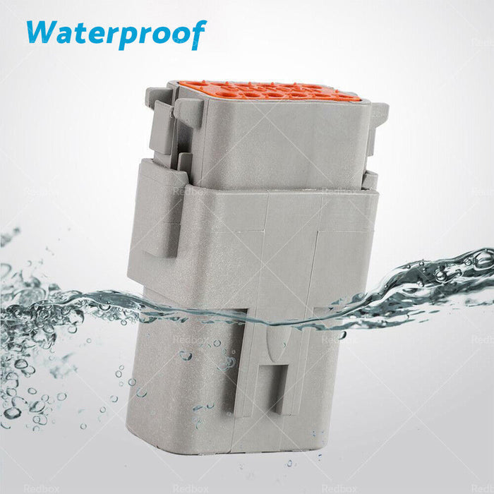 Deutsch DT 12-Way 12 Pin Electrical Connector Waterproof Plug Kit