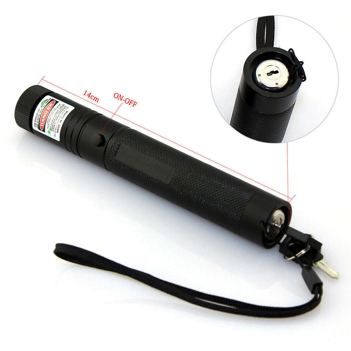 990Miles Rechargeable Green Laser Pointer Pen Light Astronomy Visible Beam Lazer