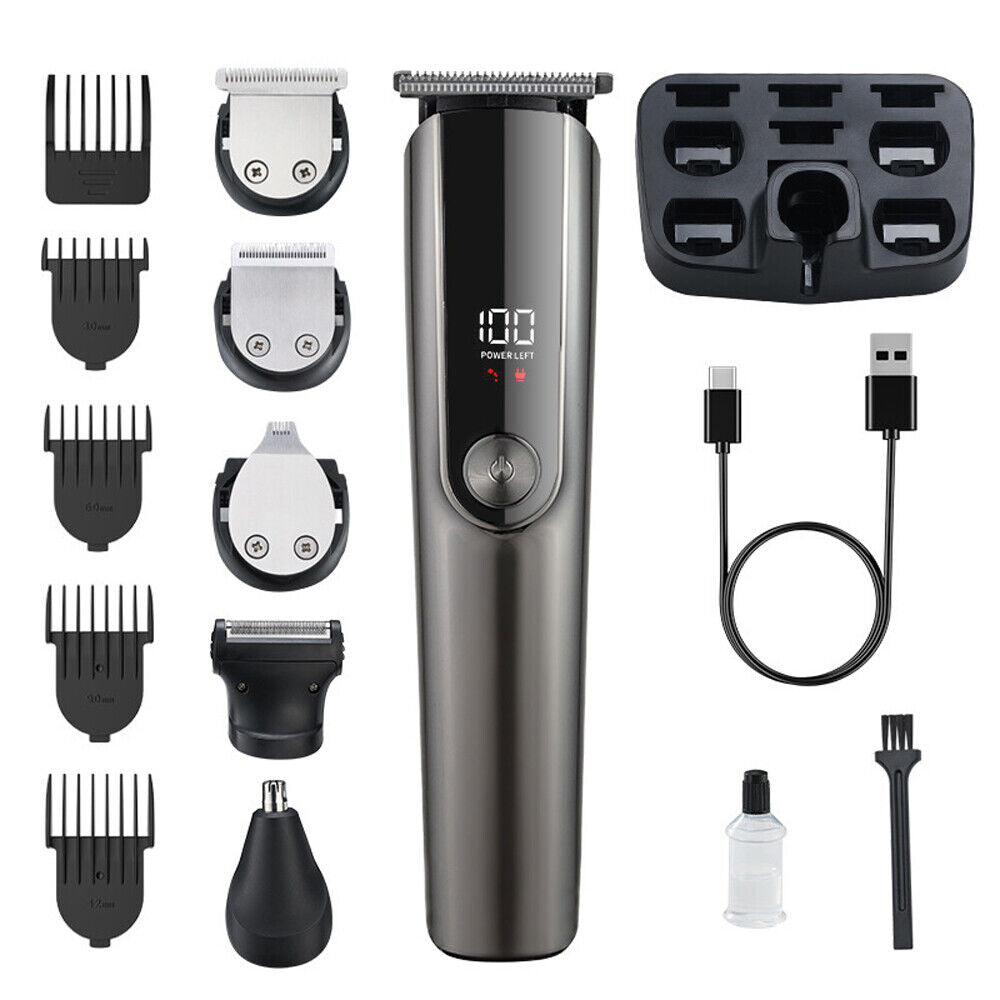 Billow Razor Men's Electric Shaver Trimmer Bald Razor Rechargeable Beard Shaving Ma ...