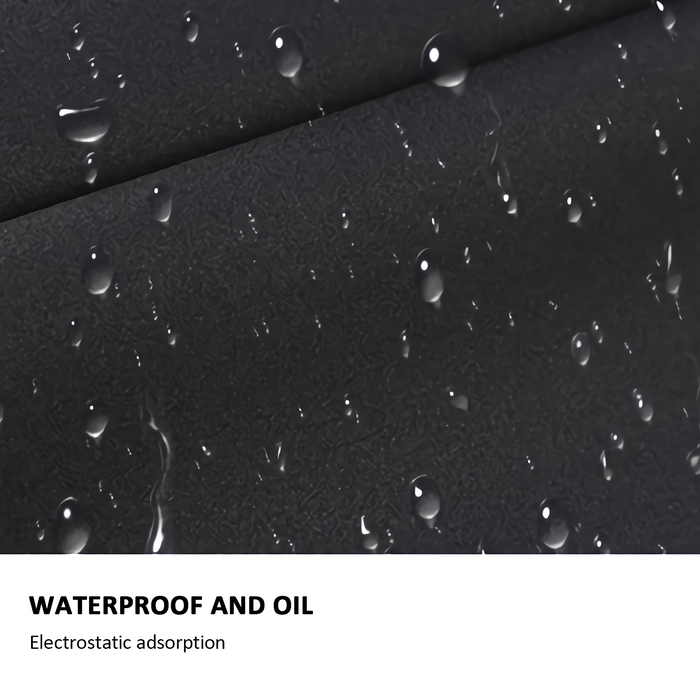 Blackout Static Cling Window Glass Film Privacy Protection To Block Sun Decor 90CMx200CM