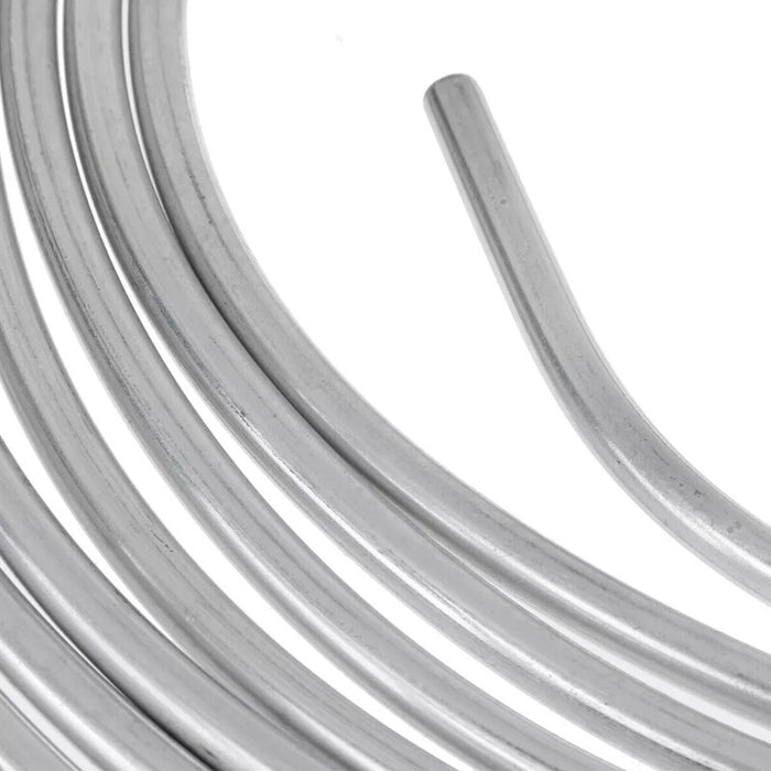 2 Packs 3/16 inch Brake Line Kit 25Ft Tube Rolls Zinc Steel with 32 Fittings NEW