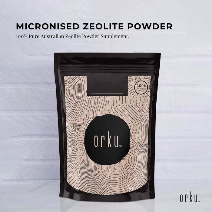 2Kg Pure Micronised Zeolite Powder Mineral - Micronized Volcamin Clinoptilolite