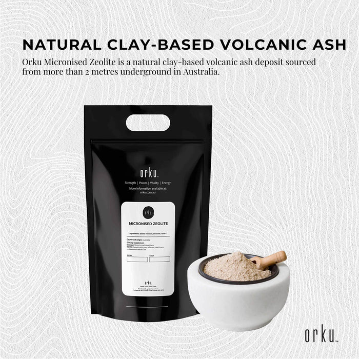 20Kg Pure Micronised Zeolite Powder Mineral - Micronized Volcamin